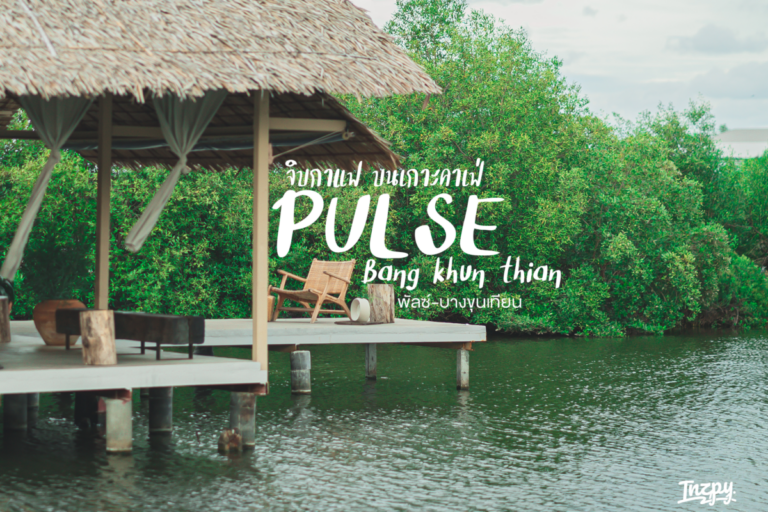 ร้านกาแฟ ท่ามกลางบรรยากาศเหมือน อยู่เกาะ ที่  PULSE บางขุนเทียน