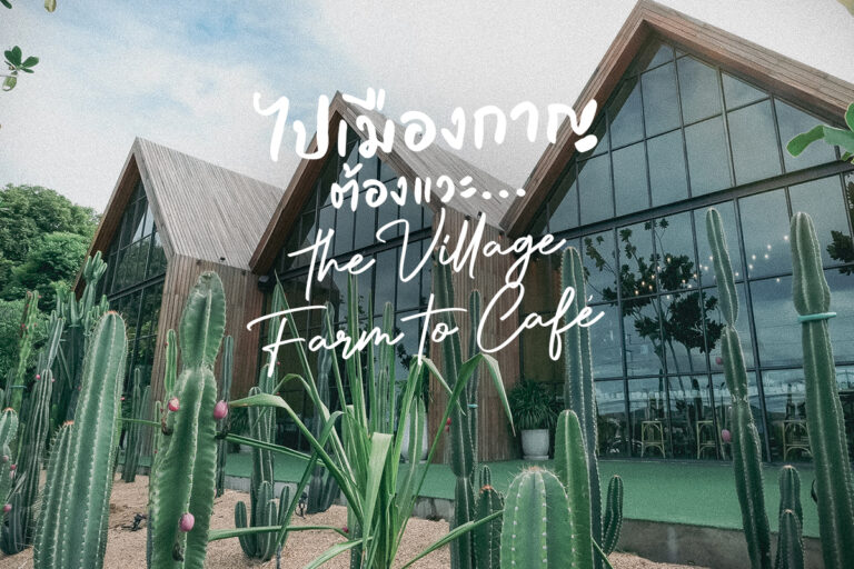 ไปเมืองกาญ ต้องแวะ THE VILLAGE FARM TO CAFÉ