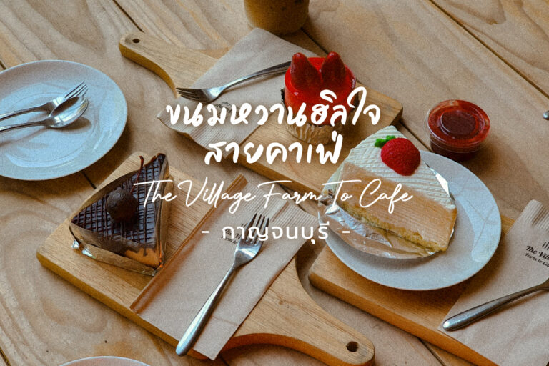 ขนมหวาน ฮิลใจ สายคาเฟ่ The Village Farm To Cafe