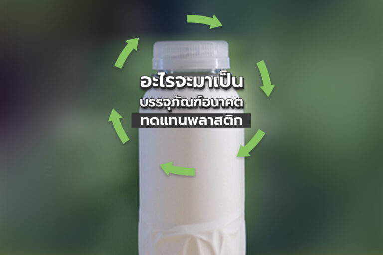 อะไรจะมาเป็นบรรจุภัณฑ์อนาคตทดแทนพลาสติก