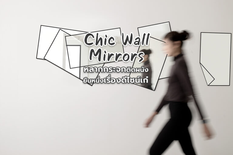 Chic Wall Mirrors หลากกระจกติดผนัง ยืนหนึ่งเรื่องดีไซน์เก๋…