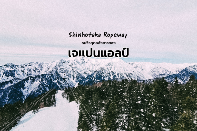 Shinhotaka Ropeway ชมวิวสุดอลังการของเจแปนแอลป์