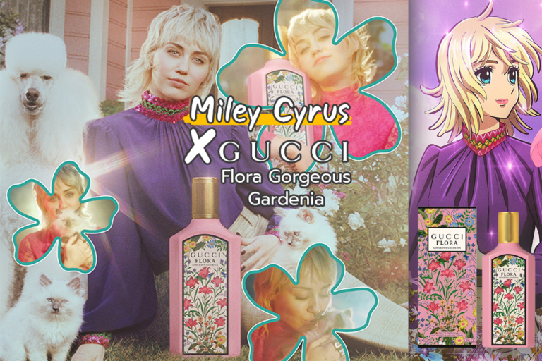 Gucci Flora Gorgeous Gardenia นำเสนอสู่โลกจินตนาการผ่าน Miley Cyrus