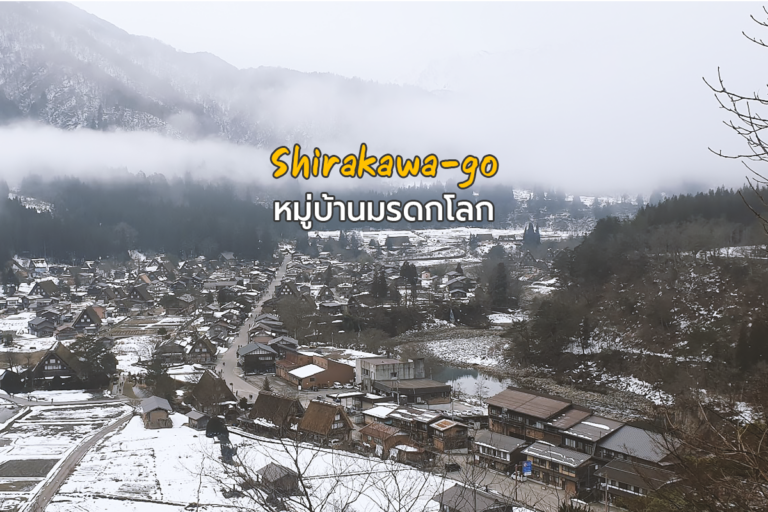 Shirakawa-go หมู่บ้านมรดกโลก ที่ญี่ปุ่น