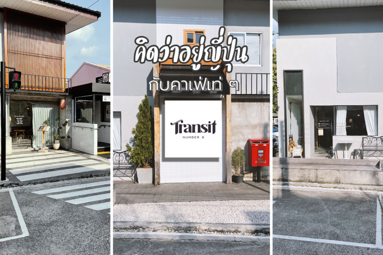 ปังไม่หยุด กับ Transit No. 8 ร้านกาแฟ บรรยากาศญี่ปุ่น