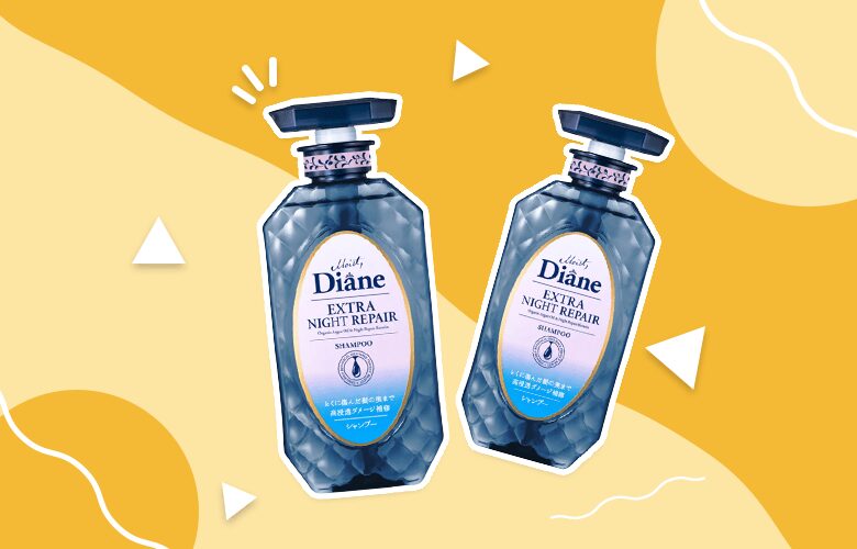 Moist Diane Night Repair Shampoo แชมพูสำหรับผู้มีหนังศีรษะแพ้ง่าย