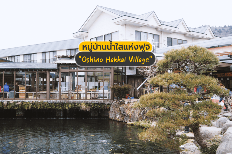 หมู่บ้านน้ำใสแห่งฟูจิ “Oshino Hakkai Village”