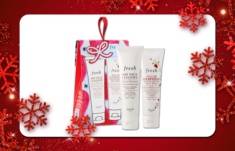 FRESH Soy & Strawberry Cleansing Duo Gift Set