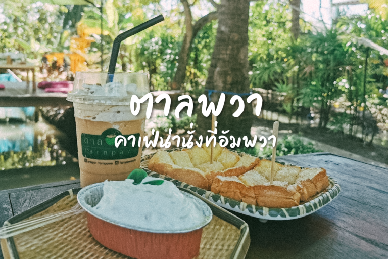 “ตาลพวา” คาเฟ่น่านั่งที่อัมพวา สมุทรสงคราม