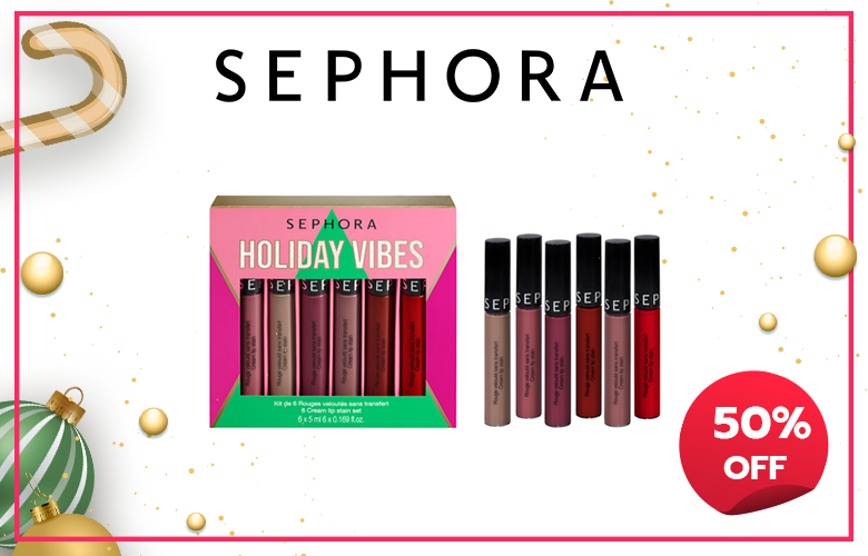 SEPHORA COLLECTION Holiday Vibes Cream Lip Stain Set (Limited Edition)
