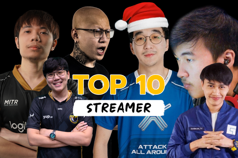 สตรีมเมอร์ไทย ตัว Top ที่ได้รับความนิยมในปี 2021