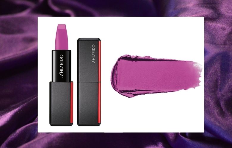 SHISEIDO New Shades ModernMatte Powder Lipstick สี 530 Makeup สีม่วง 