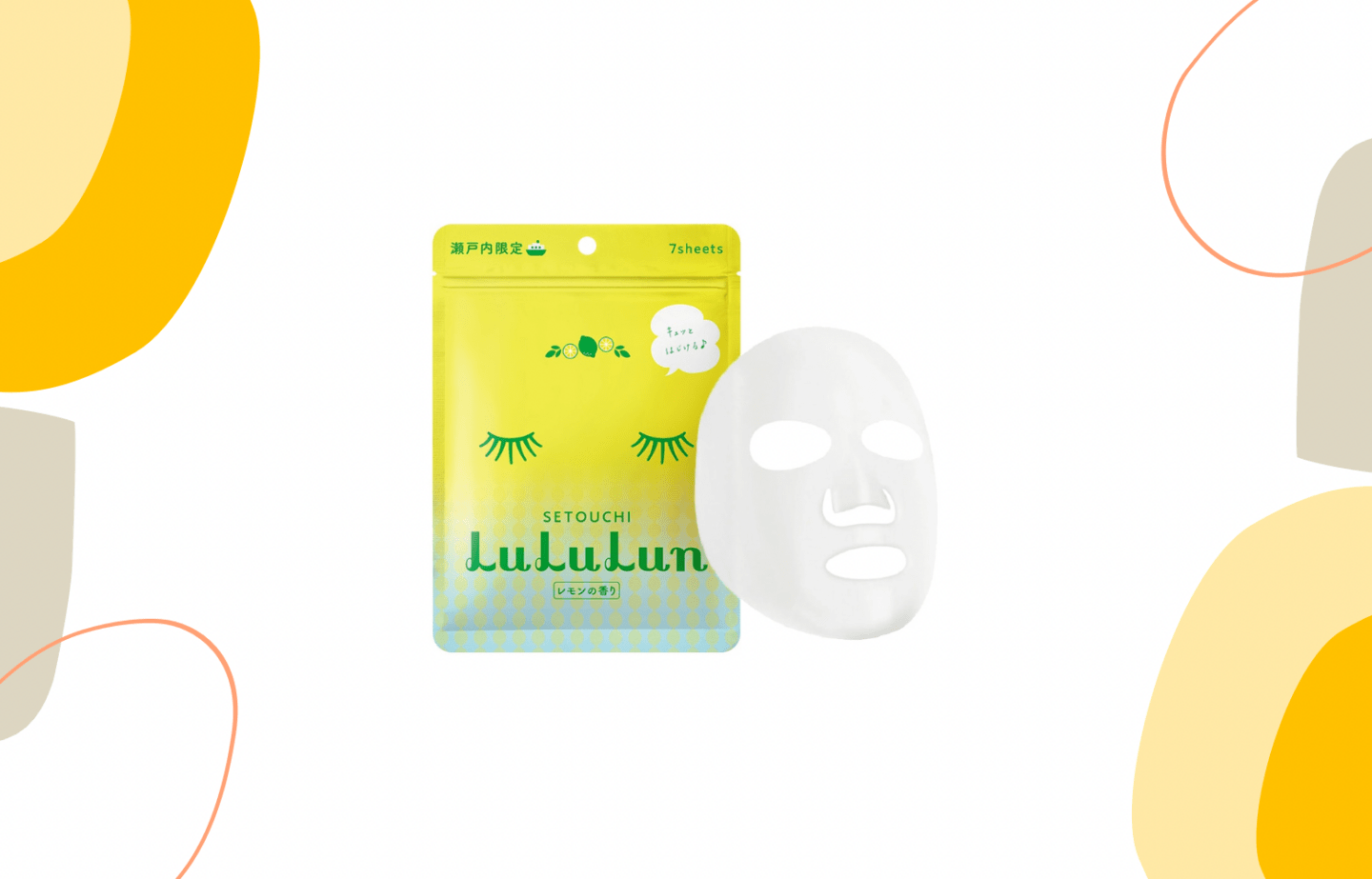 Lululun Face Mask Lemon
