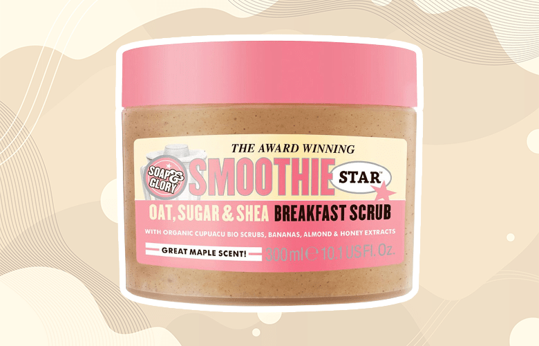 สครับผิว Soap & Glory The Breakfast Scrub Oat, Shea Butter & Sugar Body Smoother
