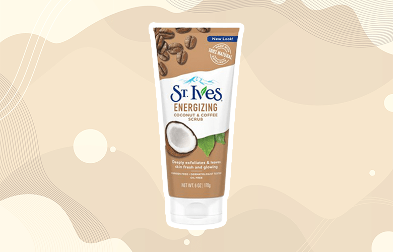 สครับผิว St.Ives Energizing Coconut & Coffee Facial Scrub