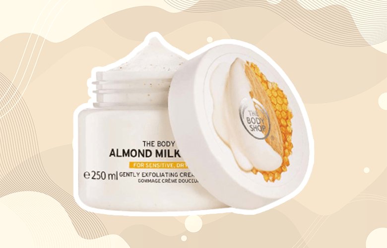 The Body Shop Almond Milk & Honey Gently Exfoliating Cream Body Scrub