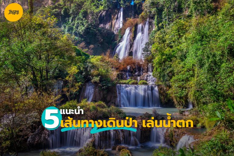 แนะนำ 5 เส้นทางเดินป่าเล่นน้ำตก ชื่นฉ่ำใจ รับหน้าร้อน