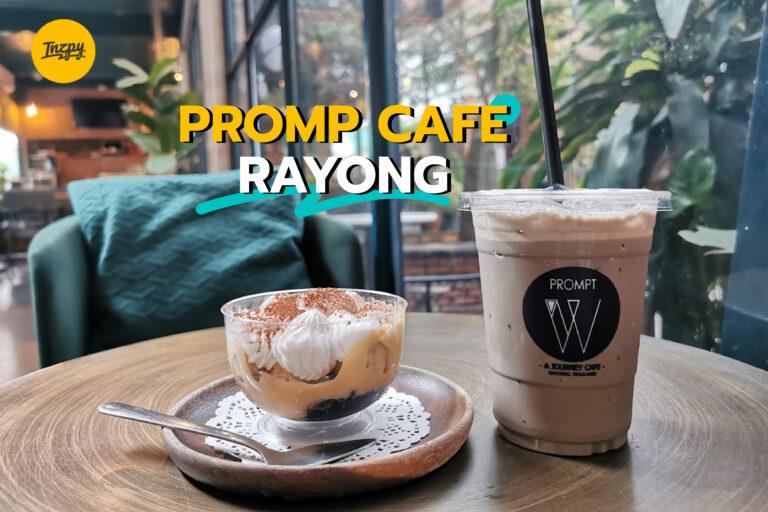 PROMPT CAFE RAYONG คาเฟ่เก๋ ๆ ในปั๊มน้ำมัน