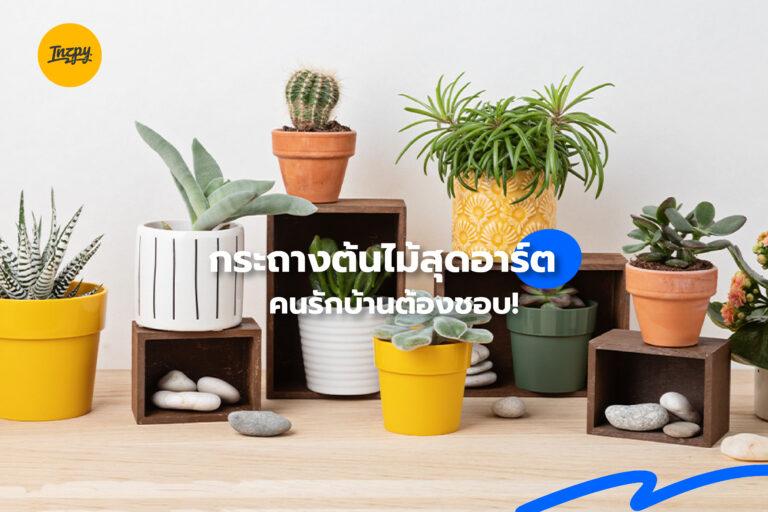 กระถางต้นไม้สุดอาร์ต คนรักบ้านต้องชอบ!