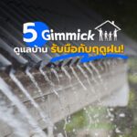 5 gimmick ดูแลบ้านรับมือกับฤดูฝน!7.868