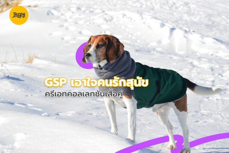 GSP เอาใจคนรักสุนัข ครีเอทคอลเลกชันเสื้อคู่