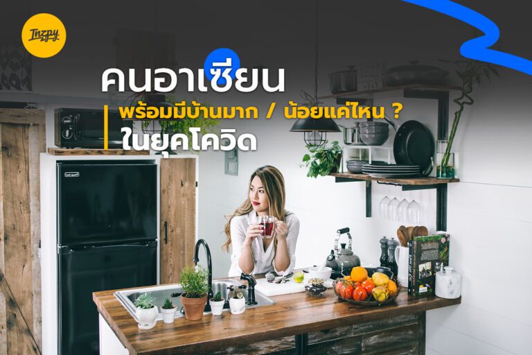 คนอาเซียน พร้อมมีบ้านมาก / น้อย แค่ไหน? ในยุคโควิด