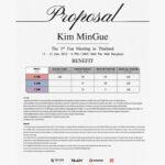 Kim Min Gue The 1st Fan Meeting “PROPOSAL” in Thailand