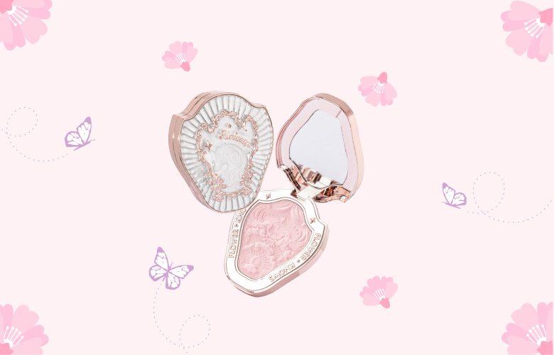 Flower Knows Unicorn Embossed Blush 