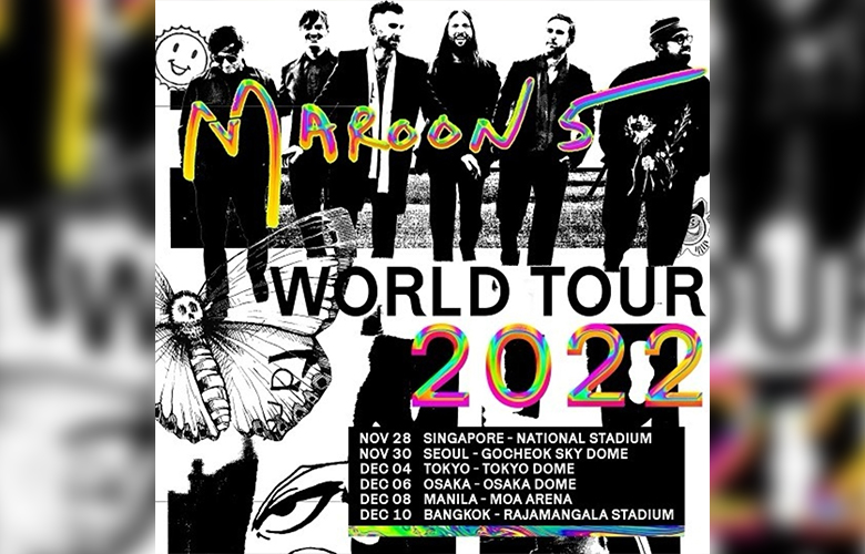 รวมฮิต Maroon 5 World Tour in Bangkok 2022