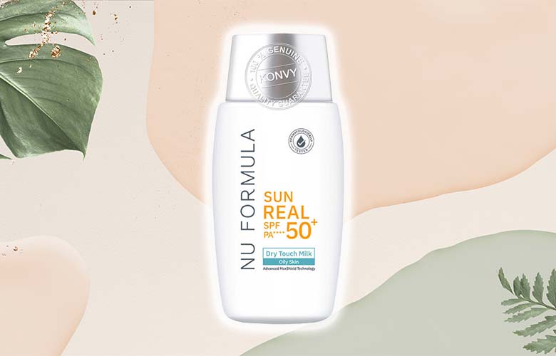 Nu Formula Sun Real SPF50+/PA++++ Dry Touch Milk