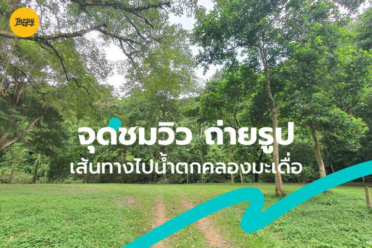 จุดแวะถ่ายรูป แนวธรรมชาติ น้ำตกคลองมะเดื่อ จ.นครนายก