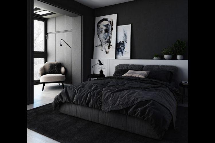 ห้องนอนสีดำ 