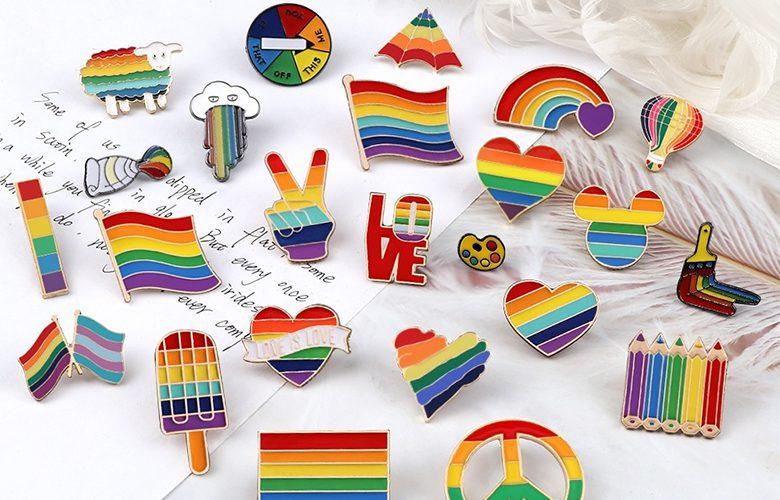 ของตกแต่งบ้าน LGBTQ+ สีรุ้ง ฉลอง Pride Month