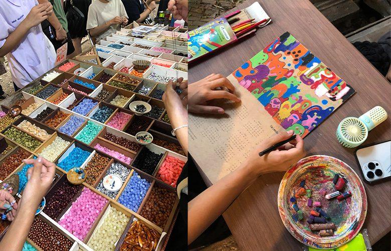 5 workshops on handicrafts, relaxation for the brain, slow life day