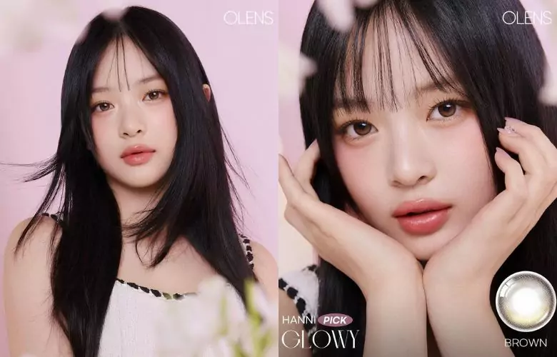 Olens x NewJeans 2024 Spring Collection Hanni
