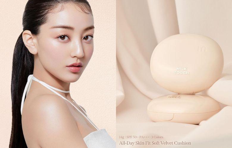 Milk Touch Soft Velvet Cushion Jihyo Twice