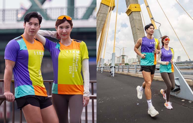 ในงาน Bangkok Double Bridge Run 2024