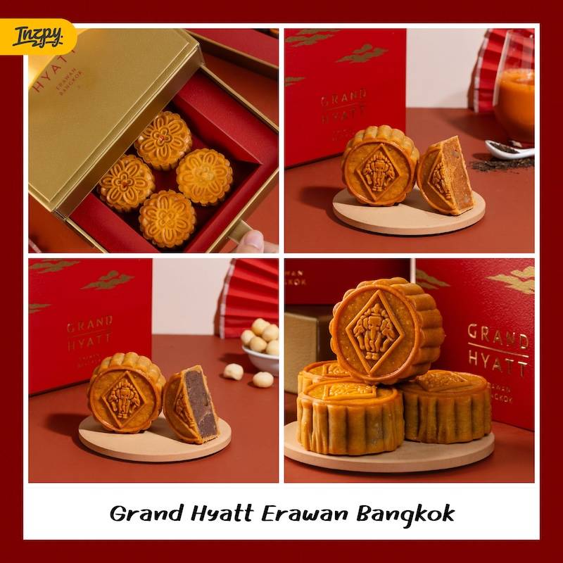 ขนมไหว้พระจันทร์ Grand Hyatt Erawan Bangkok