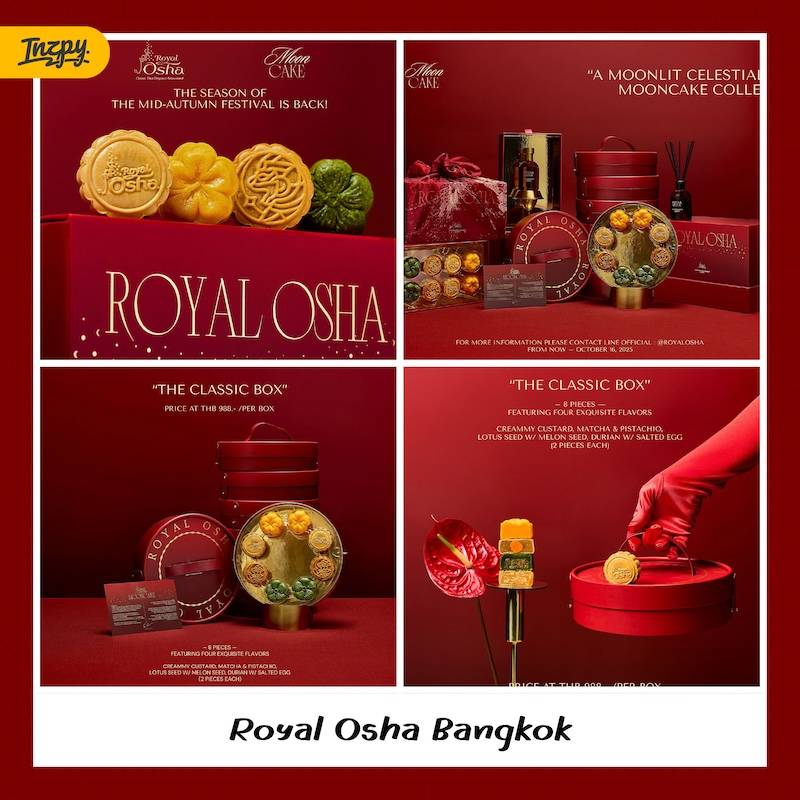 ขนมไหว้พระจันทร์ Royal Osha Bangkok