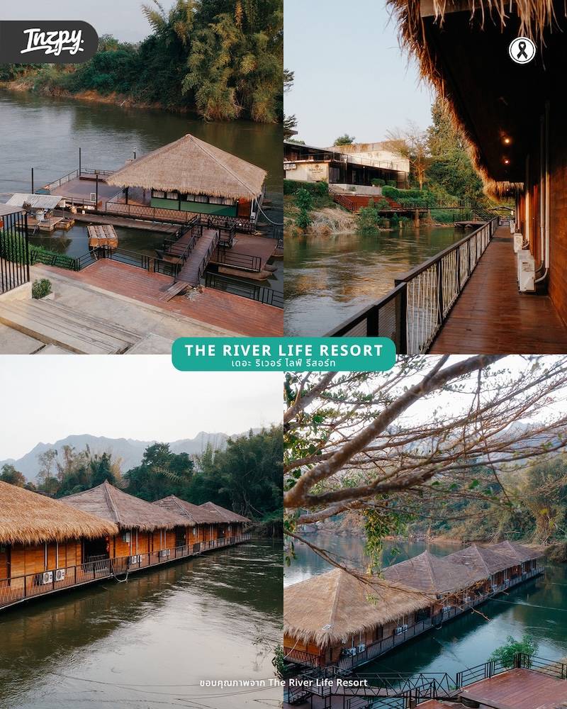 the riverside resort
