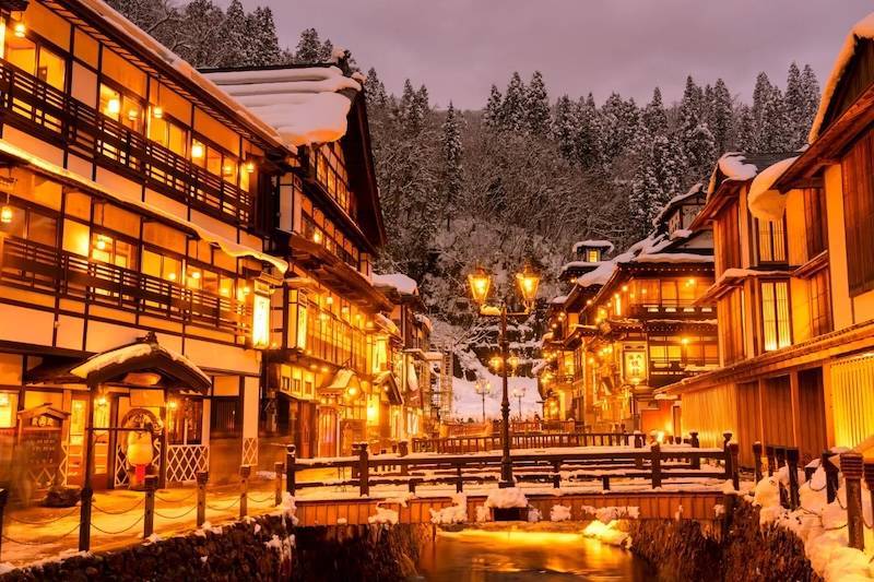  Ginzan Onsen (จ.ยามากาตะ):