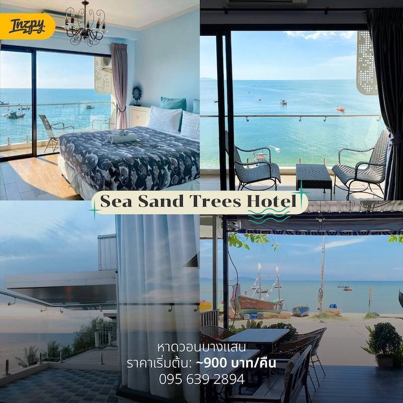 sea sand trees