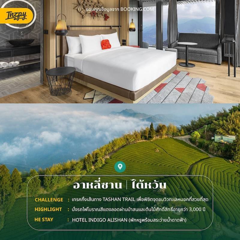 อุทยานแห่งชาติอาหลี่ซาน ไต้หวัน: เดินป่าเงียบๆ เพื่อคุยกับตัวเอง 
