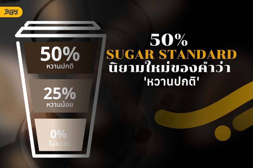 เลิกสั่งหวานน้อย? เพราะ 11 ก.พ. นี้ “หวานปกติ” จะถูก Reset เหลือแค่ 50% ทั่วประเทศ!
