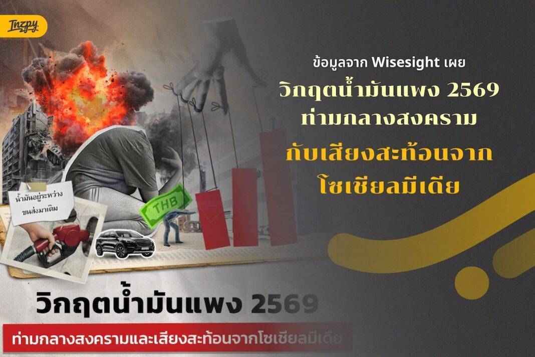 วิกฤตน้ำมันแพง 2569 ท่ามกลางสงคราม และชวนเสียงสะท้อนจากโซเชียลมีเดีย
