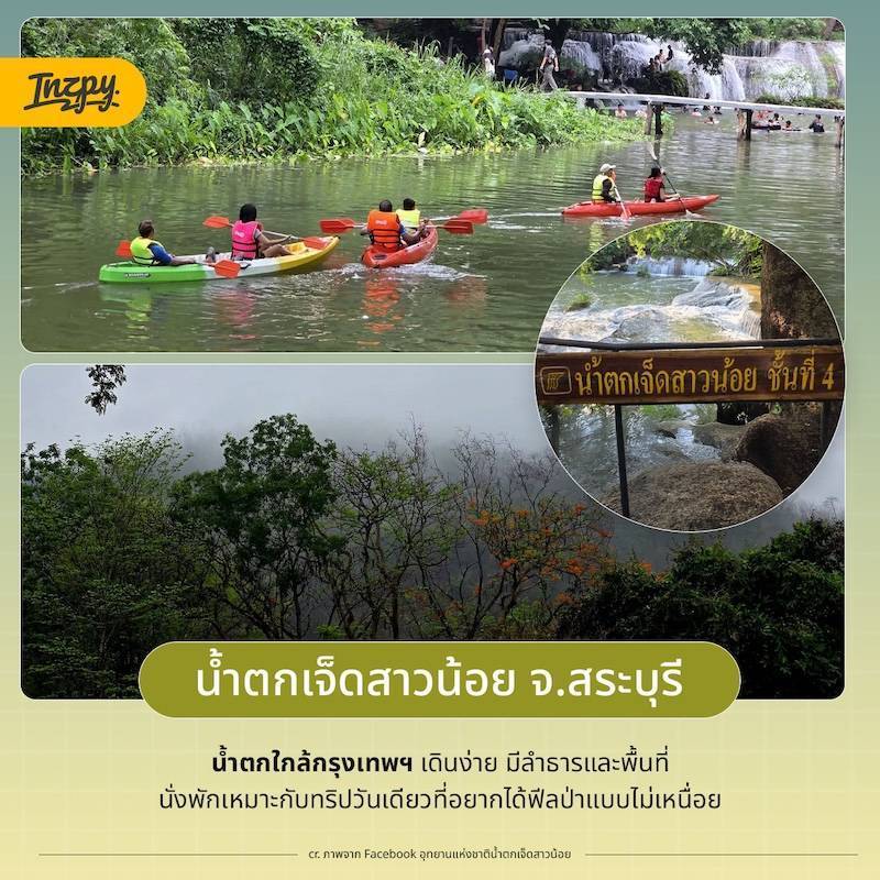 น้ำตกเจ็ดสาวน้อย สระบุรี