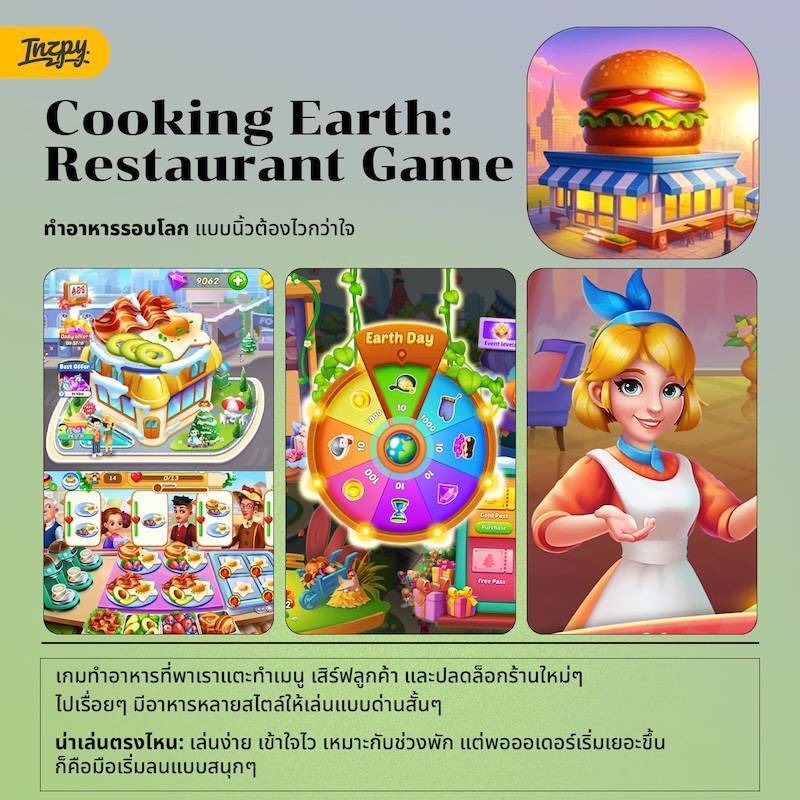 Cooking Earth: Restaurant Game