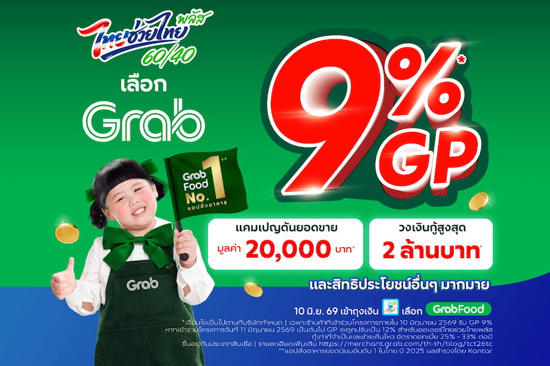 ไทยช่วยไทยพลัส 60/40 เกี่ยวกับร้านอาหารยังไง