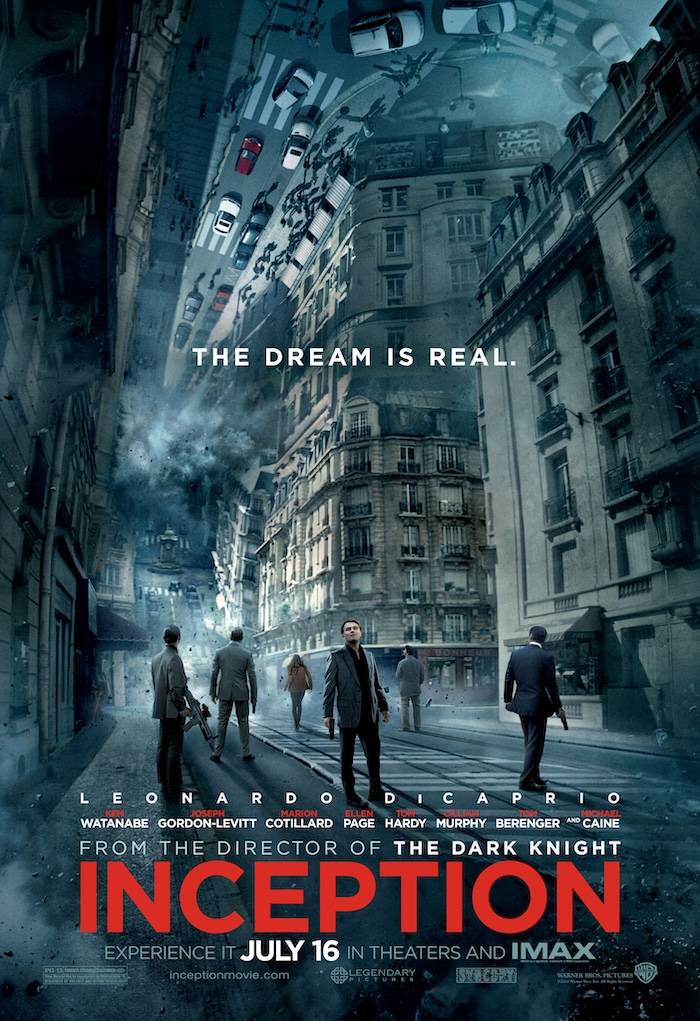 Inception IMDb Rating: 8.8 ดอม คอบบ์ ผู้เชี่ยวชาญด้านการเข้าไปขโมยความลับในความฝัน ได้รับภารกิจที่ซับซ้อนกว่าเดิม คือการปลูกความคิดบางอย่างลงในจิตใต้สำนึกของเป้าหมาย 